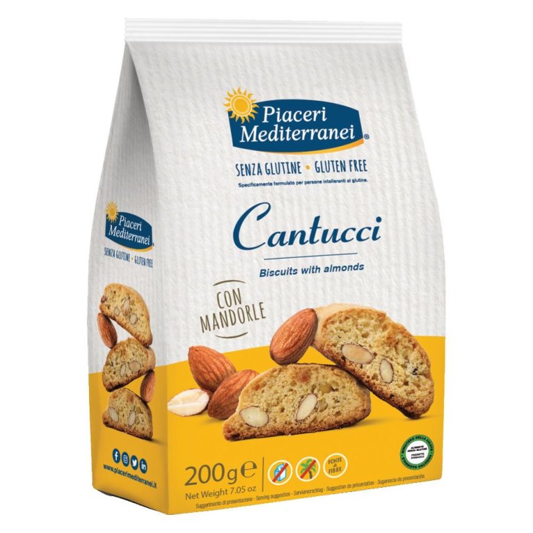 PIACERI MEDIT CANTUCCI 200G PIACERI MEDIT CANTUCCI 200G