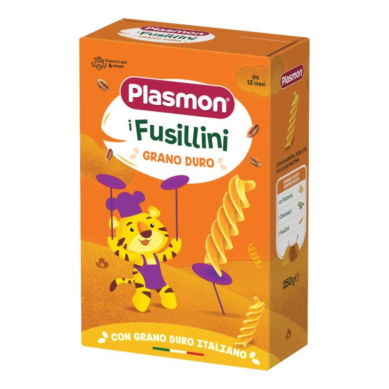 PLASMON PASTA FUSILLINI 250G PLASMON PASTA FUSILLINI 250G