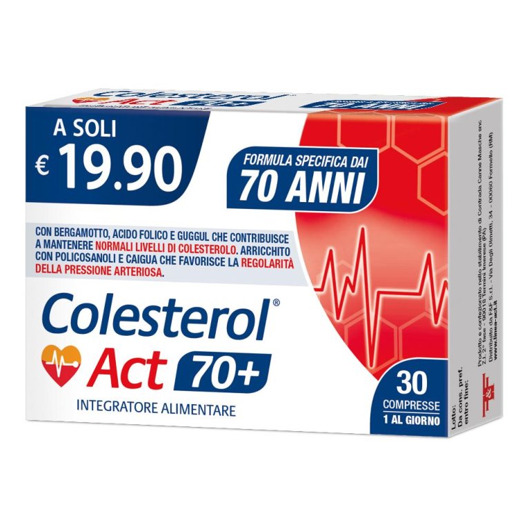 COLESTEROL ACT 70+ 30CPR F&F COLESTEROL ACT 70+ 30CPR F&F