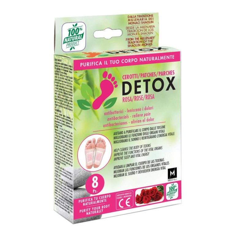 CEROTTO DETOX ROSA 8PZ CEROTTO DETOX ROSA 8PZ
