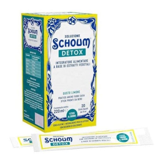 SOLUZIONE SCHOUM DETOX 20STICK