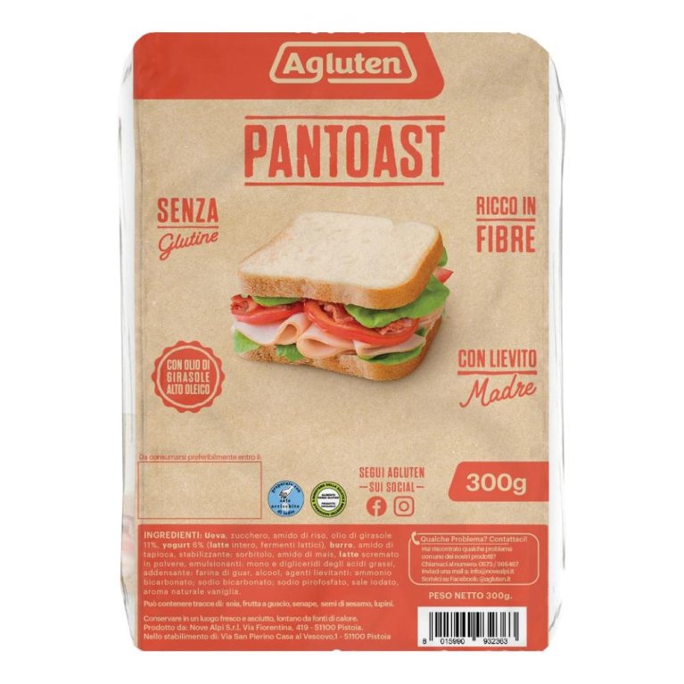 AGLUTEN PANTOAST 300G AGLUTEN PANTOAST 300G