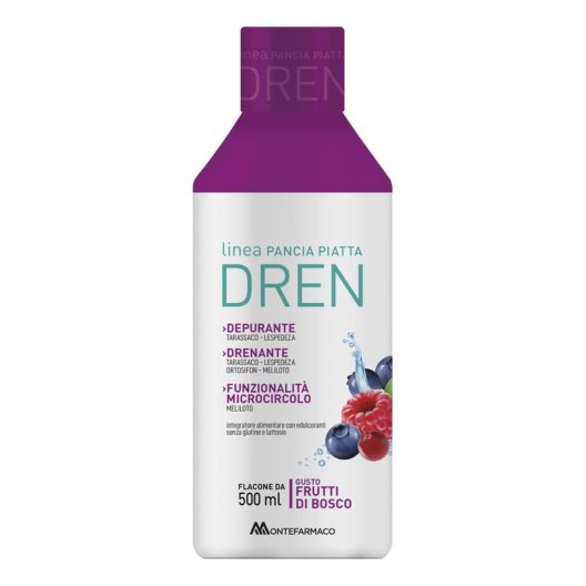 PANCIA PIATTA DREN500ML FRUTTI PANCIA PIATTA DREN500ML FRUTTI