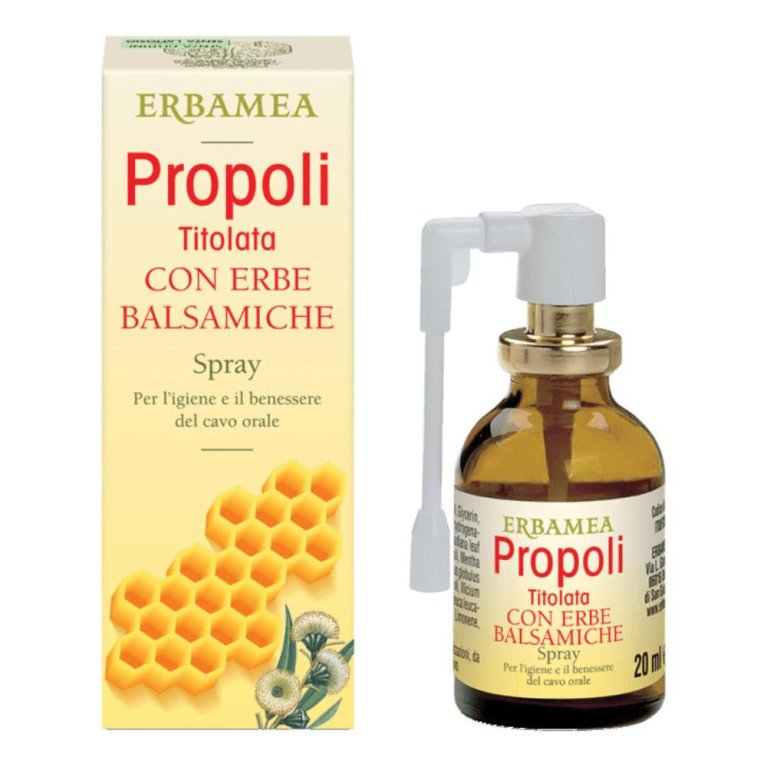 PROPOLI TITOLATA SPRAY ERBE PROPOLI TITOLATA SPRAY ERBE