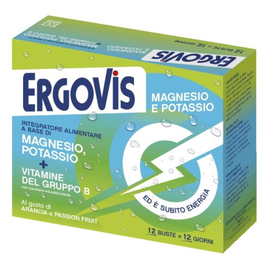 ERGOVIS MG+K VIT B C/ZUC12BUST ERGOVIS MG+K VIT B C/ZUC12BUST