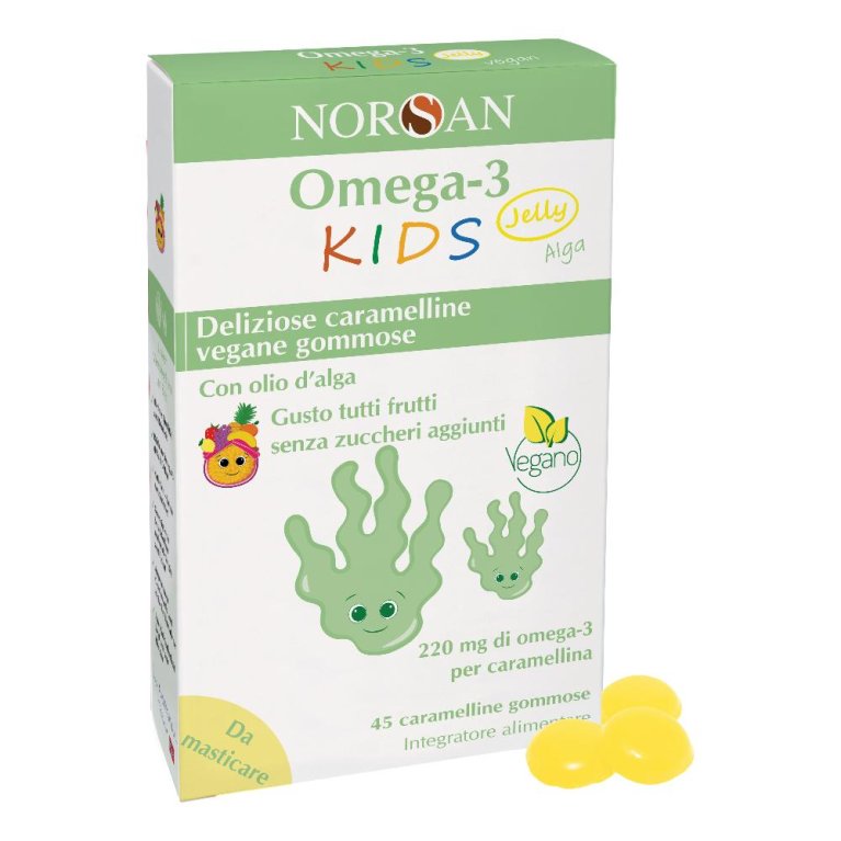 NORSAN OMEGA 3 KIDS JEL45CARAM