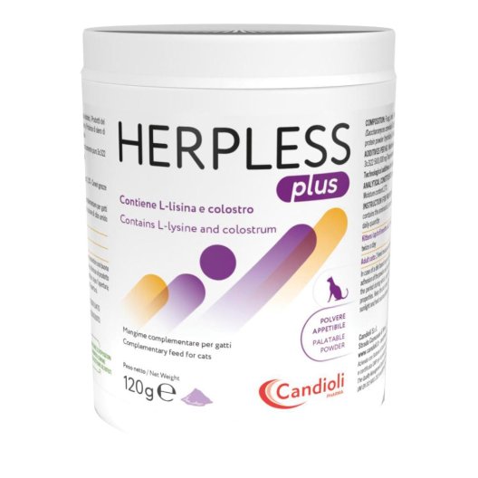 HERPLESS PLUS POLVERE 120 GR HERPLESS PLUS POLVERE 120 GR