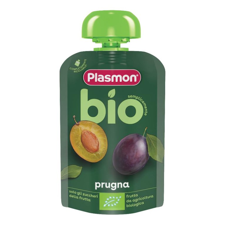 PLASMON PRUGNA BIO POUCHES100G PLASMON PRUGNA BIO POUCHES100G