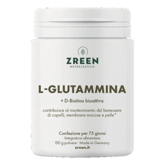 ZREEN L-GLUTAMMINA POLVERE150G ZREEN L-GLUTAMMINA POLVERE150G