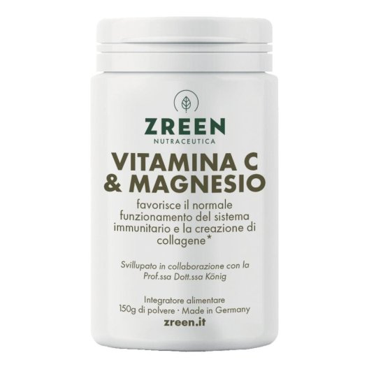 ZREEN VITAMINA C&MAGNESIO 150G ZREEN VITAMINA C&MAGNESIO 150G
