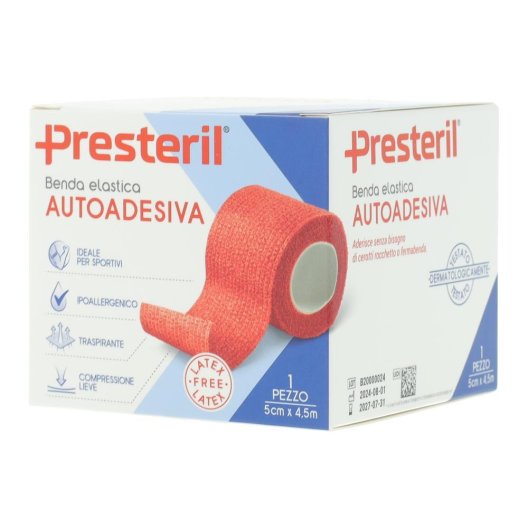 PRESTERIL BENDA EL 5X450 ROSSO PRESTERIL BENDA EL 5X450 ROSSO
