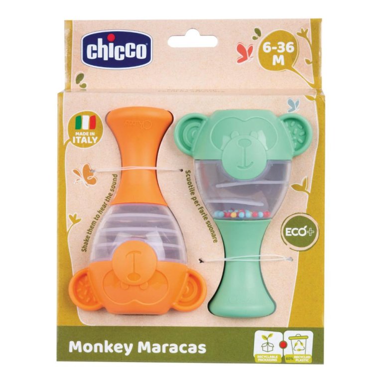 CH GIOCO ECO + MARACAS SCIMMIE CH GIOCO ECO + MARACAS SCIMMIE