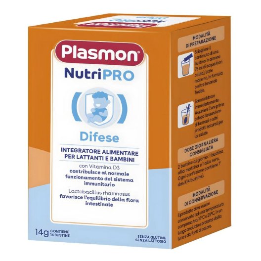 PLASMON NUTRIPRO DIFESE 14BUST PLASMON NUTRIPRO DIFESE 14BUST