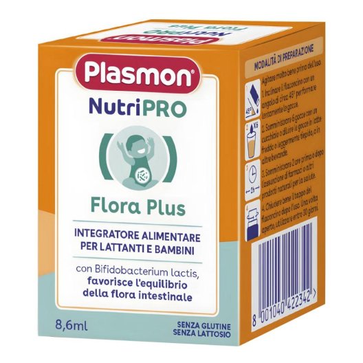 PLASMON NUTRIPRO FLORA+ 8,6ML PLASMON NUTRIPRO FLORA+ 8,6ML
