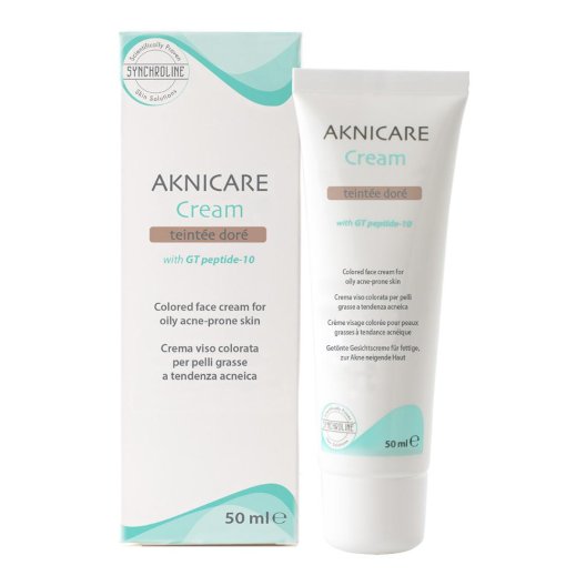 AKNICARE CREAM TEINTEE DORE' AKNICARE CREAM TEINTEE DORE'
