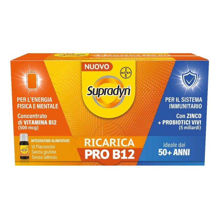 SUPRADYN RICARICA PRO B12 10FL SUPRADYN RICARICA PRO B12 10FL