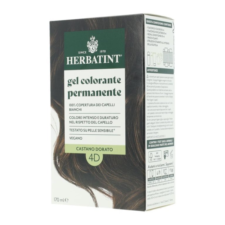HERBATINT 4D CASTANO DOR 170ML