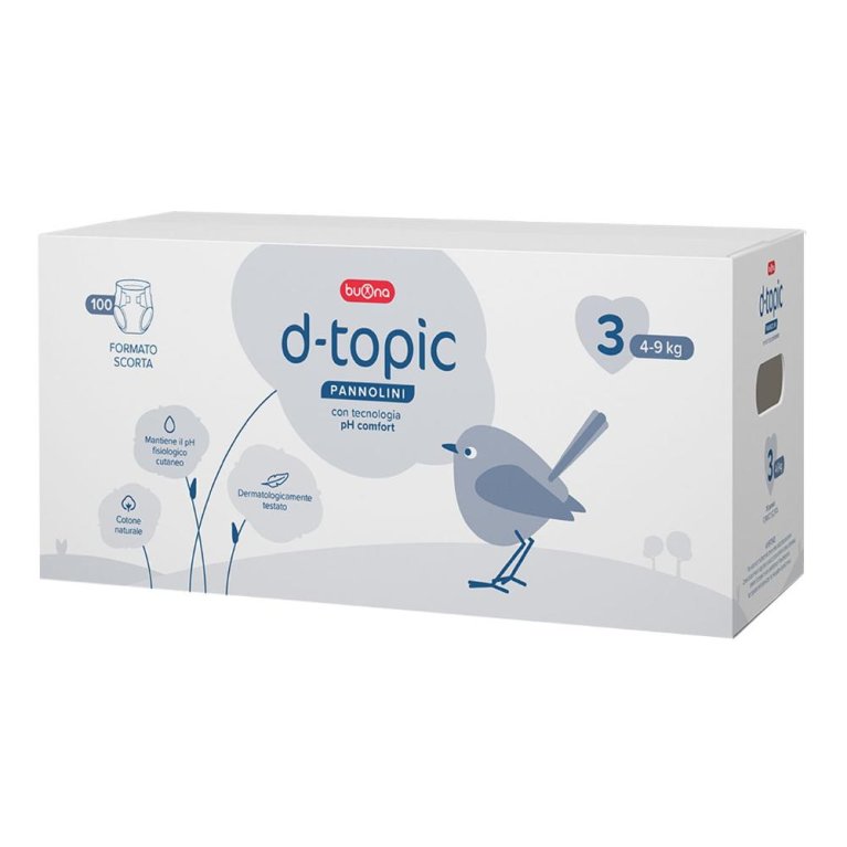 DTOPIC PANNOLINI 3 100PZ DTOPIC PANNOLINI 3 100PZ