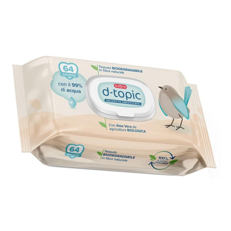 DTOPIC SALVIETTE UMIDIF 64PZ DTOPIC SALVIETTE UMIDIF 64PZ