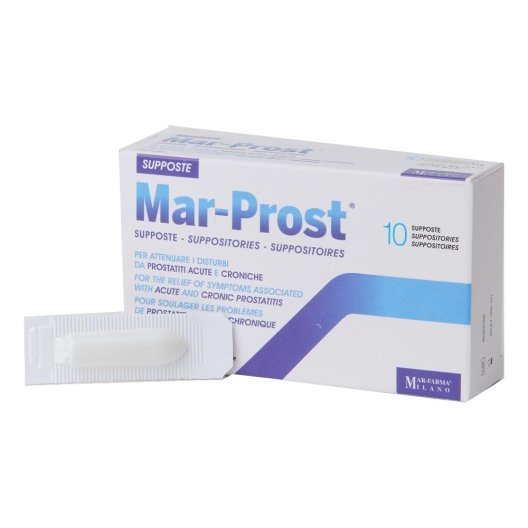MAR-PROST SUPPOSTE 10PZ