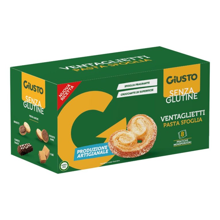 GIUSTO S/G VENTAGLIETTI 80G GIUSTO S/G VENTAGLIETTI 80G