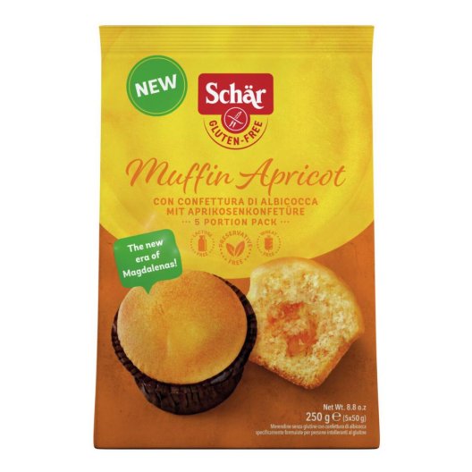 SCHAR MUFFIN APRICOT 5PZ