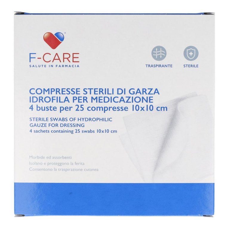GARZA F CARE COT12/8 10X10 100 GARZA F CARE COT12/8 10X10 100